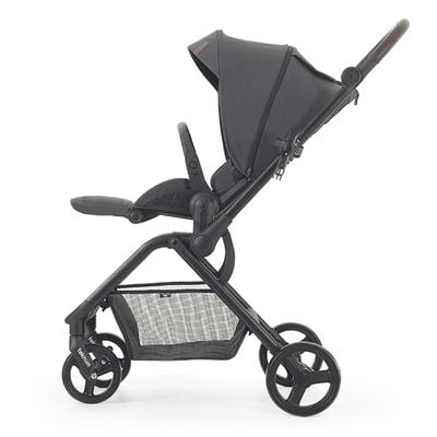 Teknum STROLL - 1 Travel System w / Reversible Stroller and Compacto Baby Car Seat - Grey